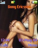 Тема для Sony Ericsson 128x160 - Araceli Arambula