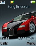 Тема для Sony Ericsson W205 - Buggatti