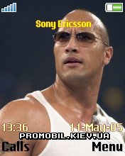 Тема для Sony Ericsson F305 - The Rock