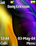 Тема для Sony Ericsson Z320i - Colorfull