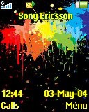 Тема для Sony Ericsson T303 - Colors