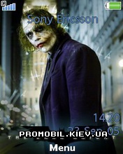 Тема для Sony Ericsson W595i - Joker
