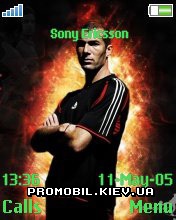 Тема для Sony Ericsson K630i - Zidane