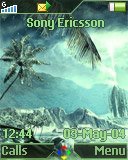 Тема для Sony Ericsson K310i - Crysis