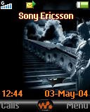 Тема для Sony Ericsson K330i - Dark Knight