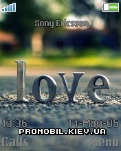 Тема для Sony Ericsson K618i - Love