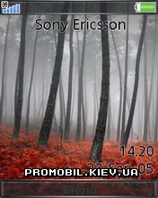 Тема для Sony Ericsson W100i Spiro - Bloody Fog