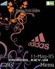 Тема для Sony Ericsson W350i - Adidas