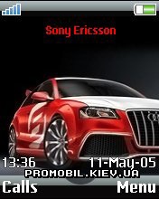 Тема для Sony Ericsson K630i - Audi