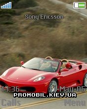 Тема для Sony Ericsson 176x220 - Ferrari F430