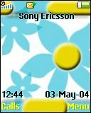 Тема для Sony Ericsson Z310i - Flowers