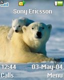 Тема для Sony Ericsson 128x160 - Polar Family