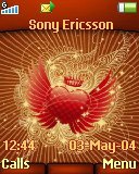 Тема для Sony Ericsson 128x160 - Heart