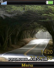 Тема для Sony Ericsson 240x320 - Road