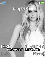 Тема для Sony Ericsson 176x220 - Lavigne