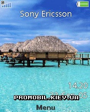 Тема для Sony Ericsson 240x320 - Tropical