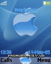 Тема для Sony Ericsson 176x220 - Mac Animeted