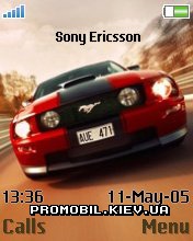 Тема для Sony Ericsson 176x220 - Mustang