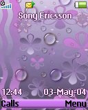 Тема для Sony Ericsson 128x160 - Touch Of Love