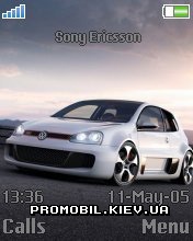 Тема для Sony Ericsson 176x220 - Volkswagen Golf
