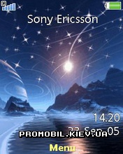 Тема для Sony Ericsson 240x320 - Far Away Galaxy