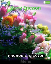 Тема для Sony Ericsson 240x320 - Nature Flowers