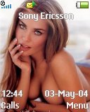 Тема для Sony Ericsson 128x160 - Carmen Electra