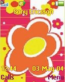 Тема для Sony Ericsson 128x160 - Flor