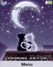 Тема для Sony Ericsson 240x320 - Night love