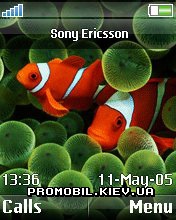 Тема для Sony Ericsson 176x220 - Aqua
