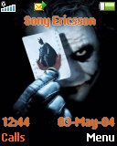 Тема для Sony Ericsson 128x160 - The Joker