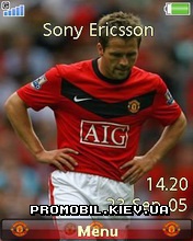 Тема для Sony Ericsson 240x320 - Michael Owen