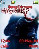 Тема для Sony Ericsson 128x160 - Why So Serious