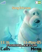 Тема для Sony Ericsson 176x220 - Cute Bear