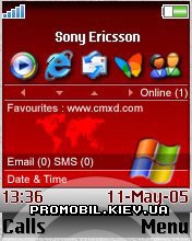 Тема для Sony Ericsson 176x220 - Imate Creative