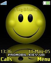 Тема для Sony Ericsson 176x220 - Smiley