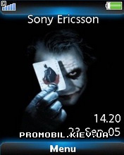 Тема для Sony Ericsson 240x320 - Joker