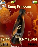 Тема для Sony Ericsson 128x160 - Coca Cola