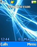 Тема для Sony Ericsson 128x160 - Cristal Blue