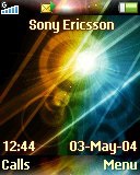 Тема для Sony Ericsson 128x160 - Glowing