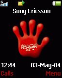 Тема для Sony Ericsson 128x160 - Hello