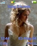 Тема для Sony Ericsson 128x160 - Keira Knightley