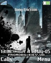 Тема для Sony Ericsson 176x220 - Dark