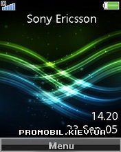 Тема для Sony Ericsson 240x320 - Aino Waves