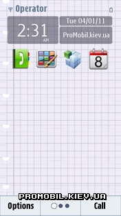 Тема для Symbian^3 - Beautiful and Nice