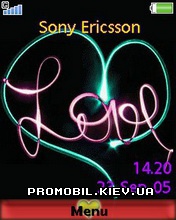Тема для Sony Ericsson 240x320 - Love