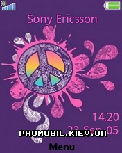 Тема для Sony Ericsson 240x320 - Peace