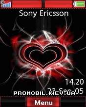 Тема для Sony Ericsson 240x320 - Heart