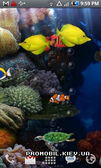 Живые обои аквариум для Android