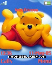 Тема для Sony Ericsson 176x220 - Pooh